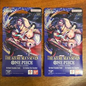 One Piece Card Game Sleeved Booster Packs